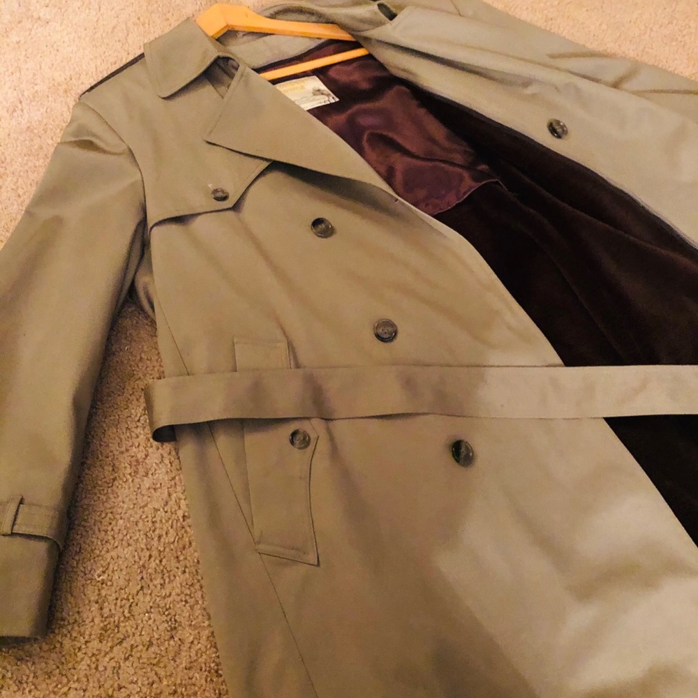 Men’s trench coat